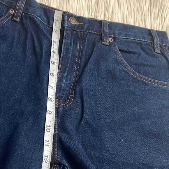 Rivet Supply Co Denim Jeans Relaxed Fit Dark Wash Mens 100% Cotton Size 36 x 32 - Picture 7 of 8